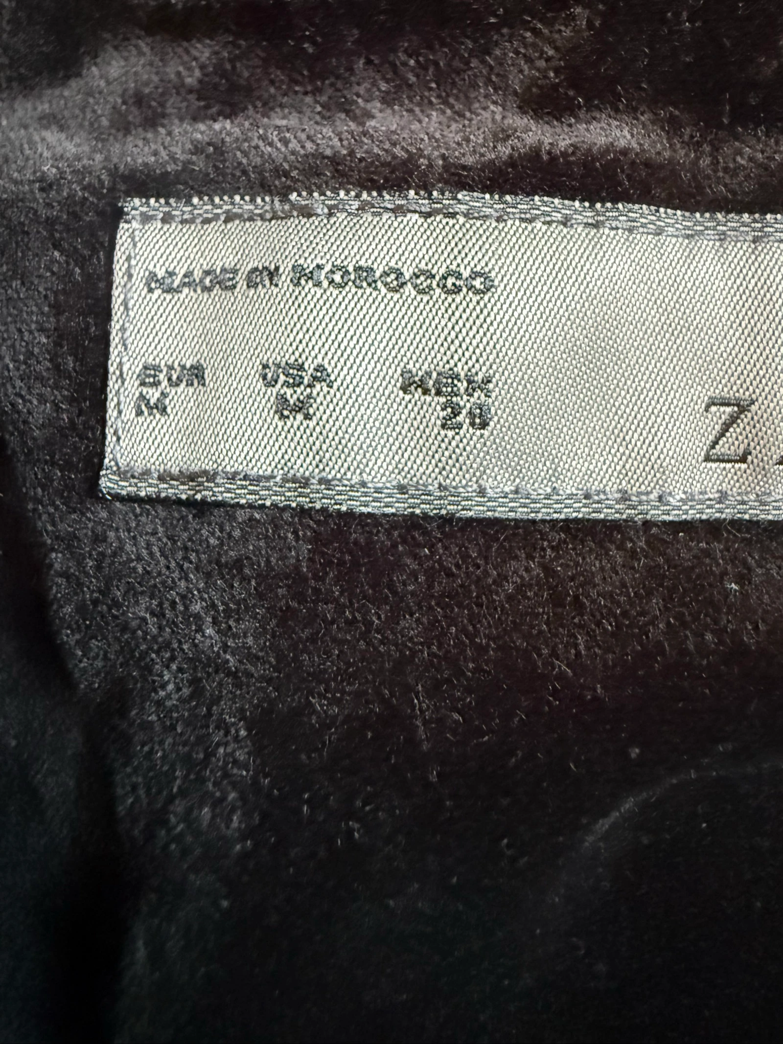 Zara, chaqueta de terciopelo, mujer, talla indicada M, corresponde S, muy buen estado – photo 10